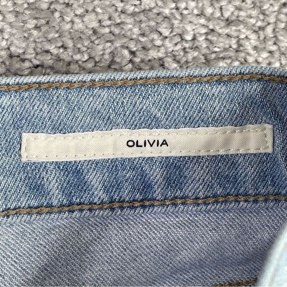 Citizens of Humanity Olivia Jeans Women's 25 Blue Slim Straight High Rise Light - Picture 6 of 14